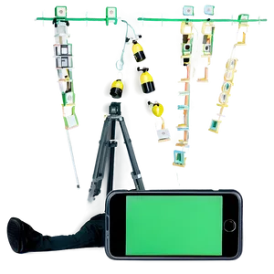 Green Screen For Content Creators Phone PNG Pix
