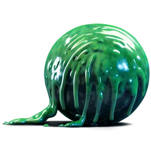Green Slime Ball PNG 98