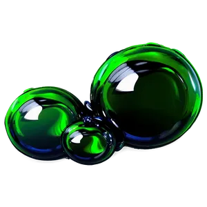 Green Slime Bubble PNG 06272024