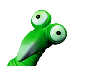 Green Slime Creature Toy