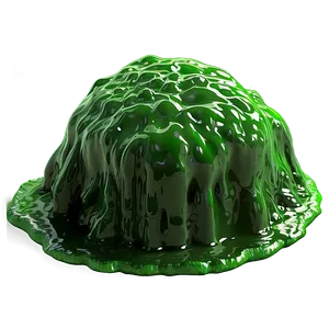 Green Slime Explosion PNG Wit