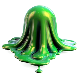 Green Slime Pattern PNG Rtw