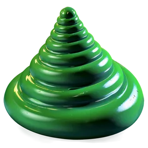 Green Slime Spiral PNG 44