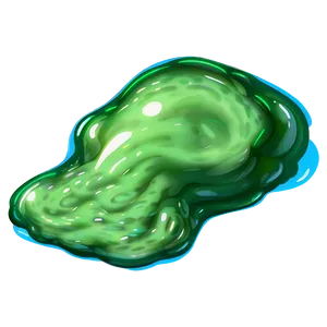 Green Slime Stream PNG Duo