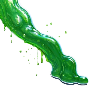 Green Slime Stream PNG Hnj90 PNG