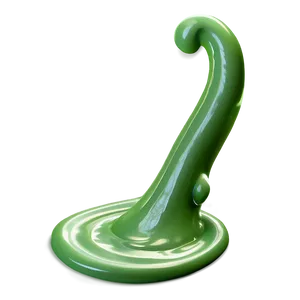 Green Slime Swirl PNG 06272024