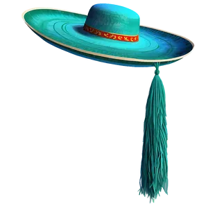 Green Sombrero Hat Png 06272024 PNG image