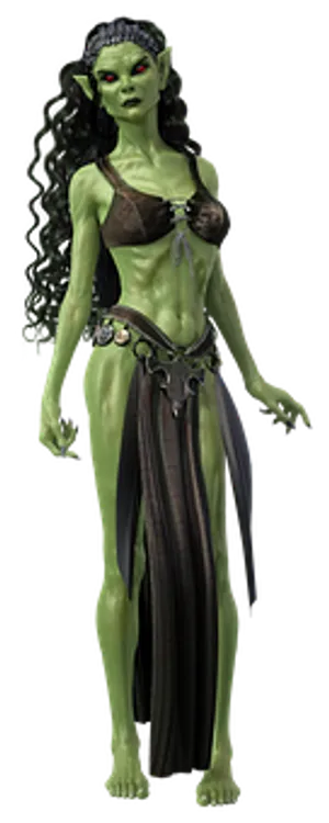 Green_ Sorceress_ Fantasy_ Character