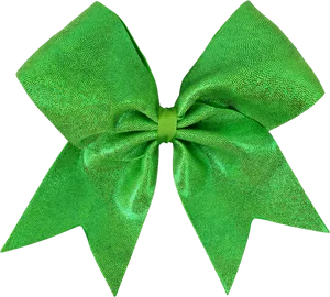 Green Sparkle Bow Accessory PNG image