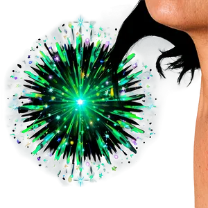 Green Sparkle Effect Png 06262024 PNG image