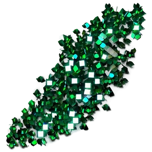 Green Sparkles PNG 05042024