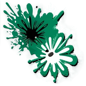 Green Splat PNG 06122024