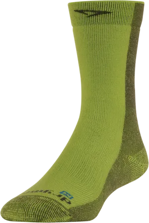 Green Sport Sock Single PNG image