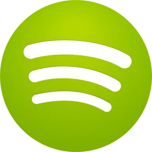 Green Spotify Logo PNG