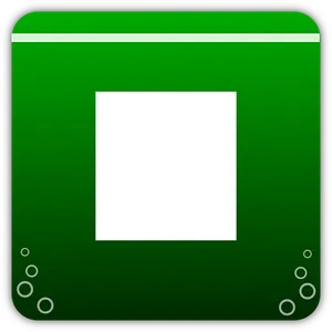 Green Square Icon