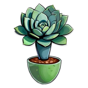Green Succulent Png 34 PNG image