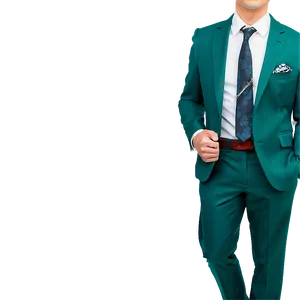 Green Suit PNG 05242024