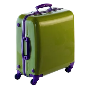 Green Suitcase PNG 77