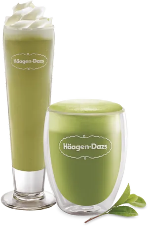 Green Tea Frozen Desserts Haagen Dazs PNG