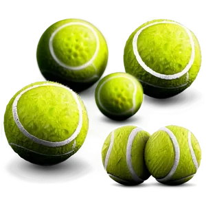 Green Tennis Ball Png Pjw PNG image