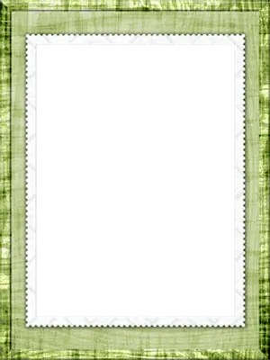 Green Textured Scrapbook Frame