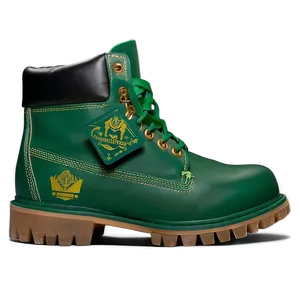 Green Timbs Footwear PNG 06202024