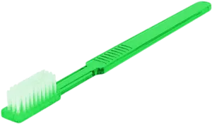 Green Toothbrush Isolated PNG image