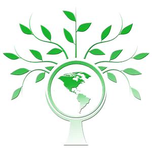 Green Tree Earth Concept