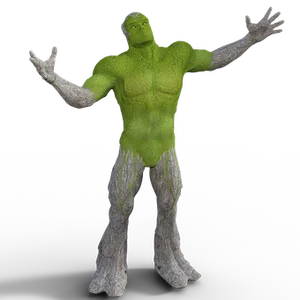Green_ Tree_ Humanoid_ Character