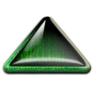 Green Triangle Button PNG Guk3 PNG