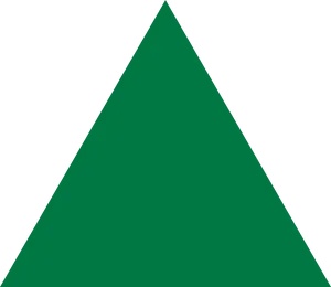 Green Triangle Graphic PNG image