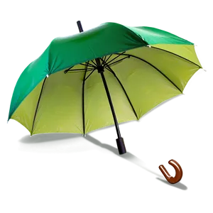 Green Umbrella PNG 05232024
