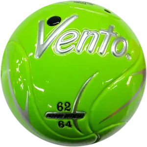 Green Vento Soccer Ball
