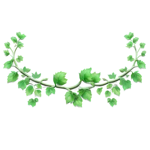 Green Vine Arch Graphic PNG image