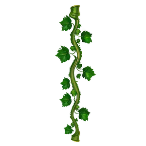 Green Vine Twist Graphic PNG image