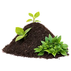 Green Waste Compost Mulch PNG Rxu81 PNG
