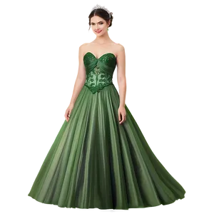 Green Wedding Gowns PNG 63 PNG