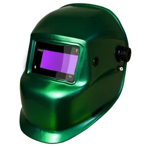 Green Welding Helmet PNG 19