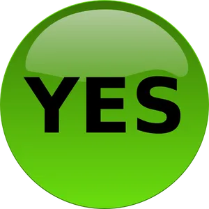 Green Yes Button