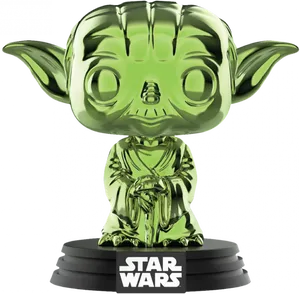 Green Yoda Funko Pop Figure