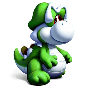 Green Yoshi Side View Png Bqn6 PNG image