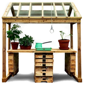 "greenhouse Potting Tables PNG" 14