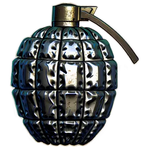 Grenade Art PNG Gjx