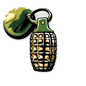 Grenade Clipart PNG 05242024 PNG