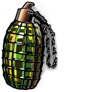Grenade Clipart PNG Knj