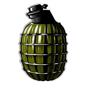 Grenade Silhouette PNG Krh70 PNG