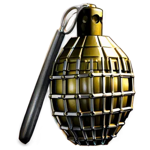Grenade Sketch PNG Ibk26