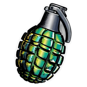 Grenade Sketch PNG Yyt PNG