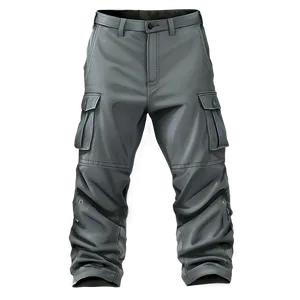 Grey Cargo Pants PNG 7 PNG