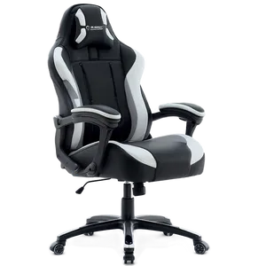 Grey Gamer Chair Png Fwu21 PNG image